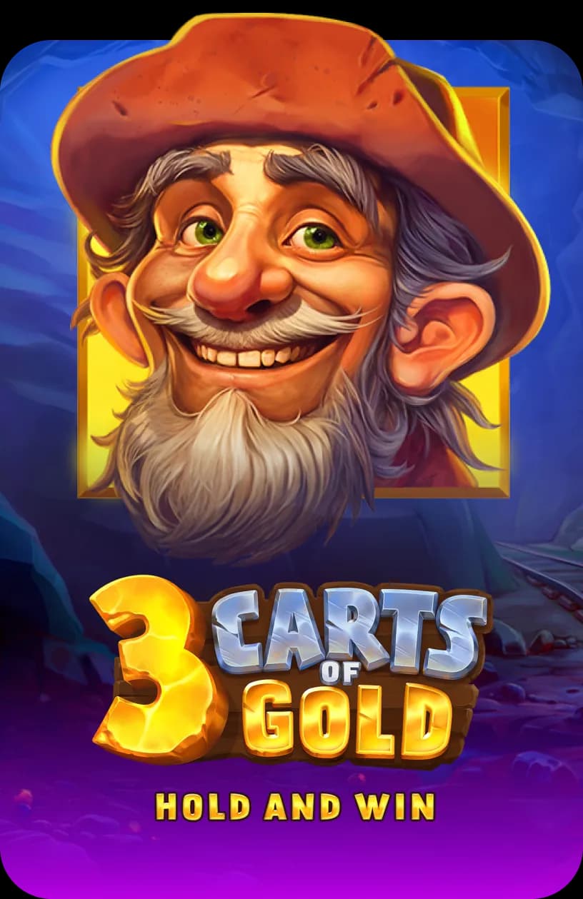 3 Carts of Gold: Hold and Win